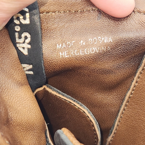 NWT A.S. 98 Saintec Studded Black Leather Moto Boots - Italian - Size 40 - Picture 14 of 16